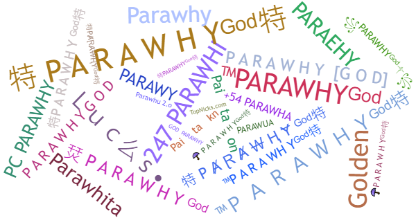 Нікнейми для PARAWHYGOD