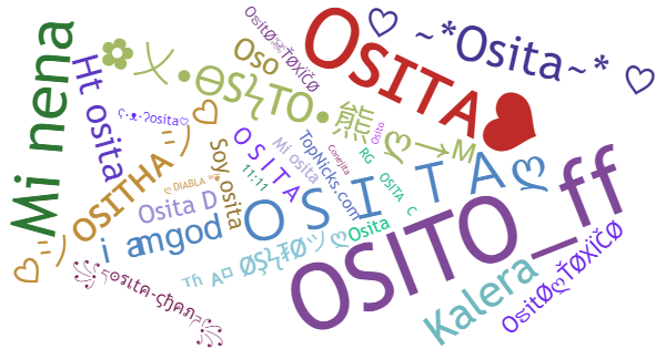 Нікнейми для Osita