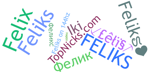 Нікнейми для Feliks