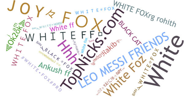 Нікнейми для WhiteFox