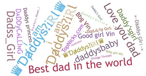 Нікнейми для Daddysgirl