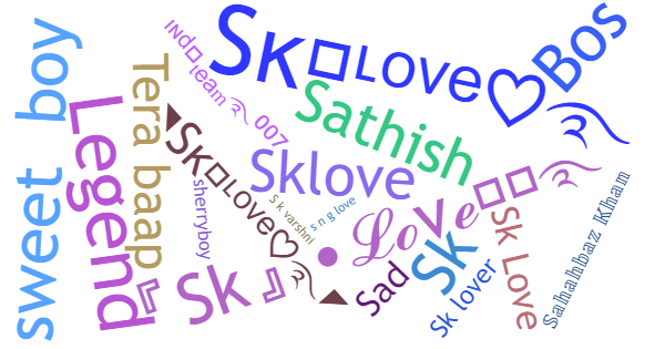 Нікнейми для Sklove