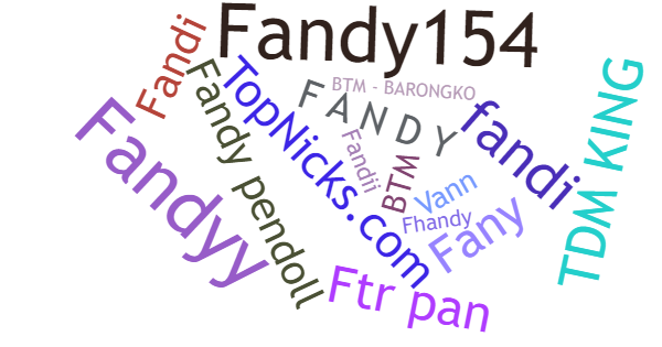 Нікнейми для Fandy