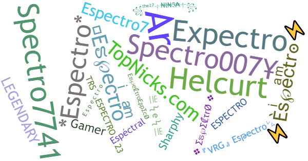 Нікнейми для Espectro