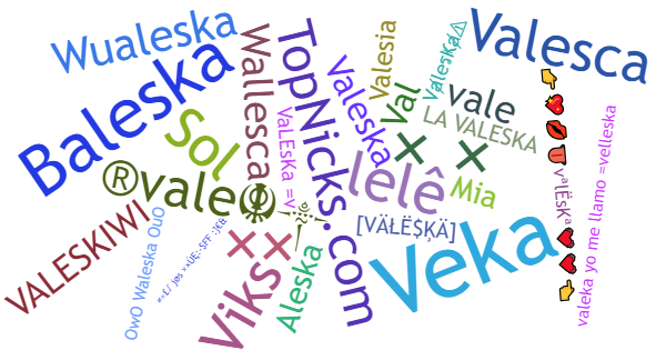 Нікнейми для Valeska