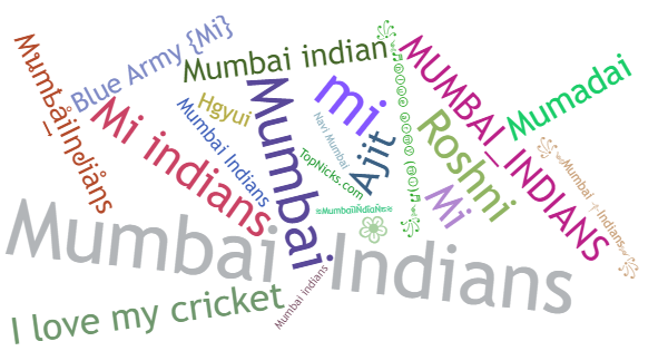 Нікнейми для MumbaiIndians