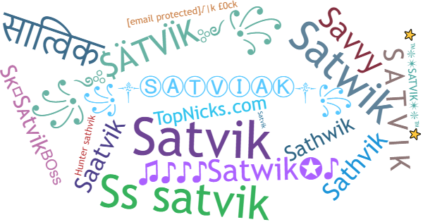 Нікнейми для Satvik