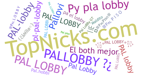 Нікнейми для PalLobby