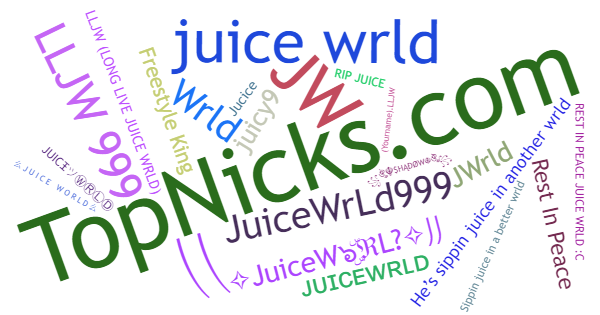 Нікнейми для JuiceWRLD