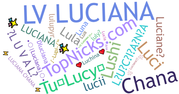 Нікнейми для Luciana