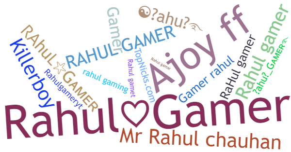 Нікнейми для Rahulgamer