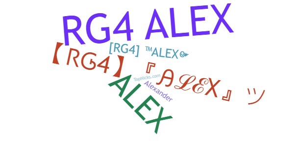 Нікнейми для RG4ALEX