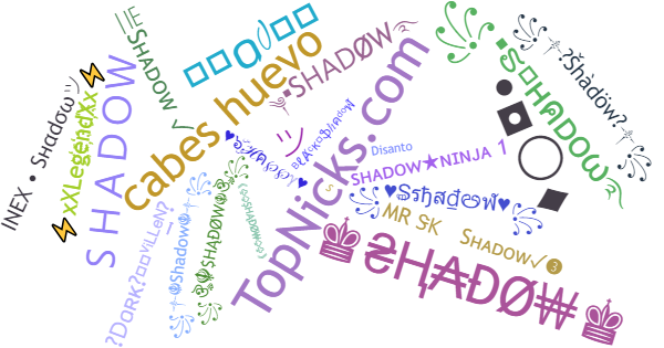 Нікнейми для Shadow