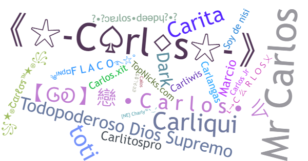 Нікнейми для Carlos