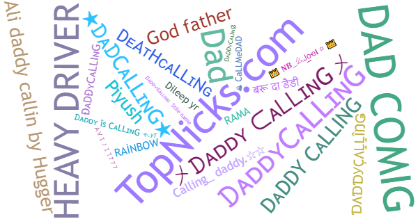 Нікнейми для Daddycalling